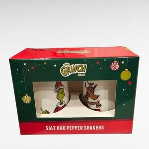 Grinch and Max Salt and Pepper Shakers